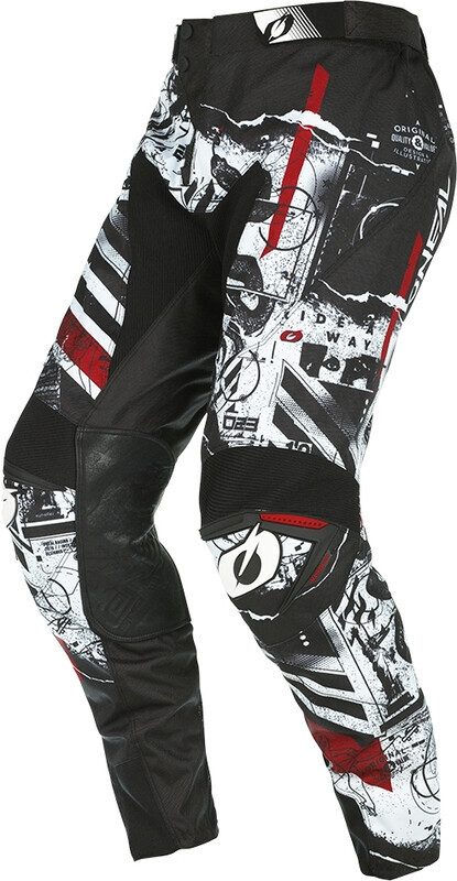 O'Neal Mayhem Lite Broek Heren, zwart/wit