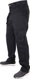 Lee Cooper LCPNT206 Men's Workwear Cargo Trouser Black-W38-L31