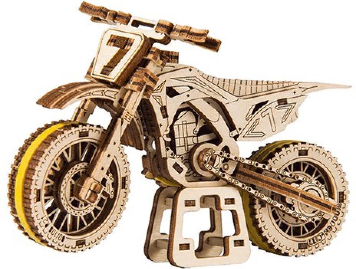 Wooden City WOODEN.CITY MOTOCROSS 3D-puzzel