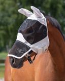 QHP - Vliegenkap Solaire - Grijs - Pony