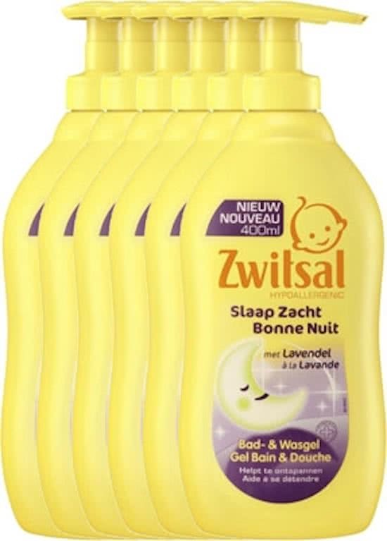 Zwitsal Slaap Zacht Bad Wasgel Lavendel Voordeelverpakking