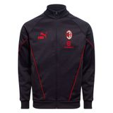 PUMA Milan Jas King Anthem - Plat, Donkergrijs/voor Altijd, Red - Maat Medium