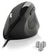 Merkloos Ergonomische muis verticaal - Bedraad - 3200 DPI - Gewicht 115 tot 145 g - Voor rechtshandigen