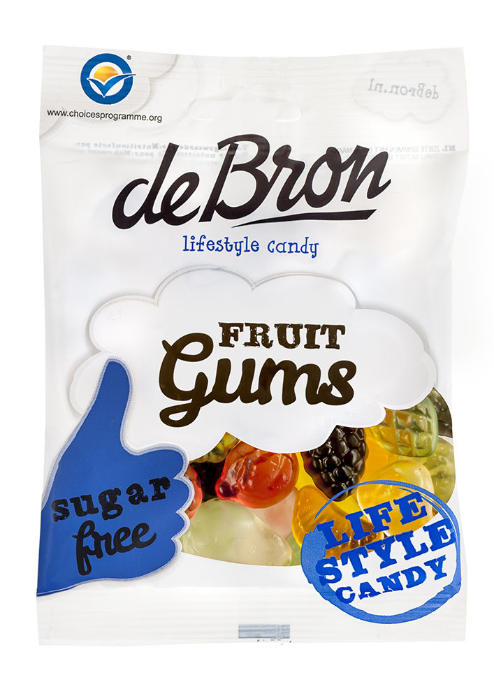 De Bron Fruit Gums Suikervrij