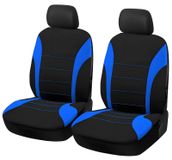 Merkloos Autostoelhoes Autostoelhoezen voor auto - 2 stuks voorstoelen - Universeel - Tweekleurig ontwerp - Voor auto en SUV