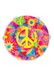 FIESTAS GUIRCA Hippie Tambourine, meerkleurig, 17 cm