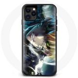 Maniacase Etui voor iPhone 11 Pro Max Genos One Punch Man Manga Stad