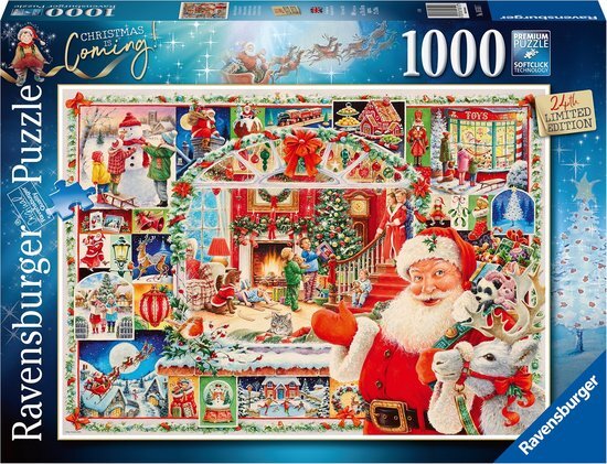 Ravensburger Christmas Is Coming! Puzzel (1000 stukjes)