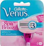 Gillette Venus Spa Breeze Razor Blades - 4 stuks