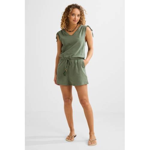 BEACHWAVE playsuit olijfgroen