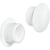 Häfele Bouchon pour trou borgne Ø 8 mm plastique, blanc - RAL 9010