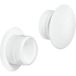 Häfele Bouchon pour trou borgne Ø 8 mm plastique, blanc - RAL 9010