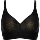Chantelle C Magnifique beha sans armature pour femmes à forte poitrine, Noir, 95F