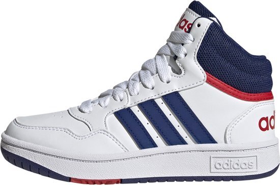 adidas Sportswear Hoops Mid Schoenen - Kinderen - Wit- 38