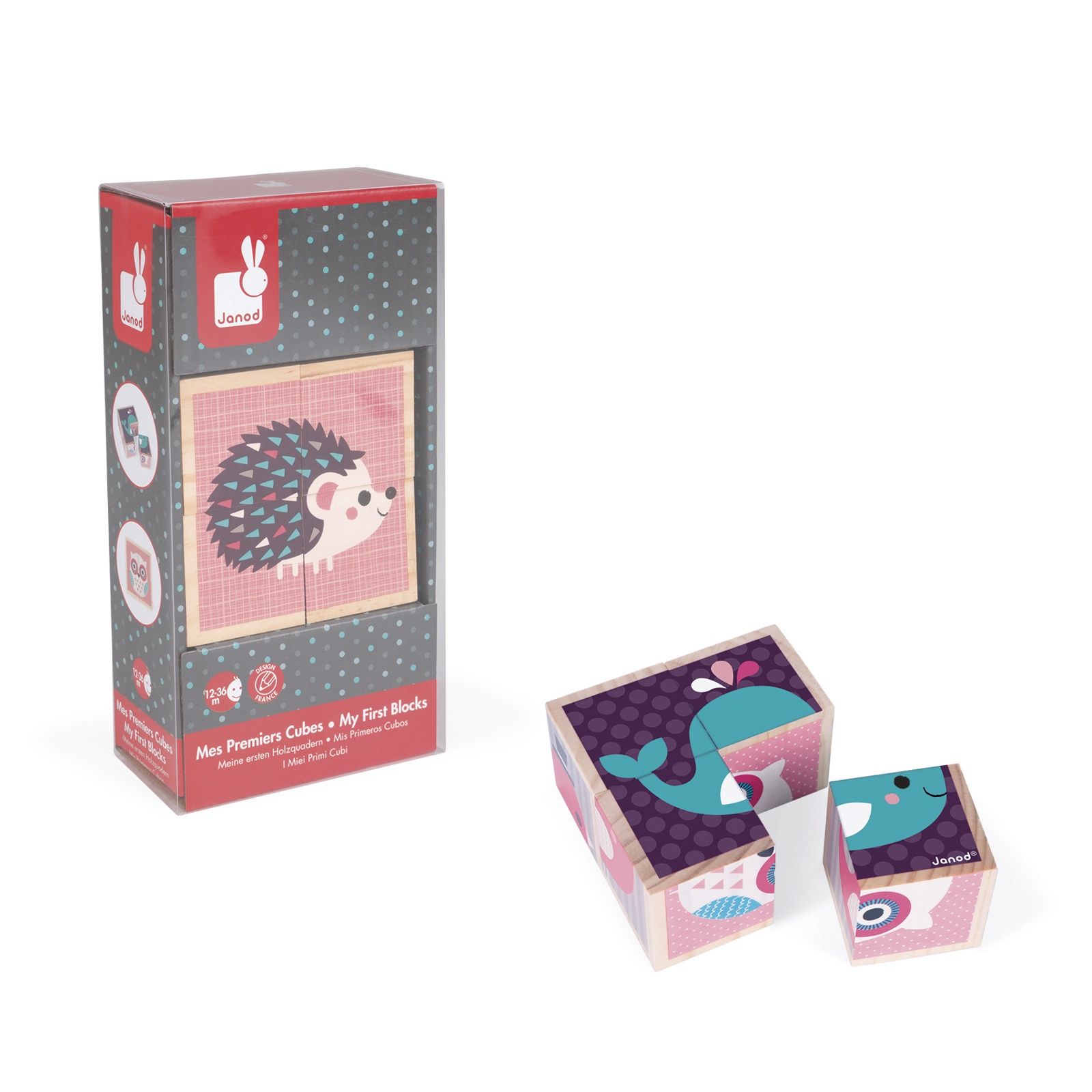 Janod J08001 - Educatief speelgoed - Hout - Multi