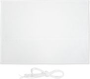 Merkloos schaduwdoek rechthoek - 2,5 x 3,5 m - waterafstotend - uv-bestendig - met touwen - wit