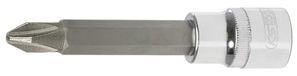 KS Tools 918.1687 1/2" CHROMEplus Bit-dopsleutel, lang, PH3