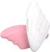 Vulpes Goods® BabyCare - Borstmassage Apparaat - 2-in-1 Warmte & Vibratie - Draagbaar - Premium white & soft pink