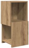 vidaXL Hoekkast 30,5x30x65cm bewerkt hout artisan eiken