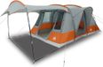 vidaXL Tunneltent 5-persoons waterdicht grijs en oranje