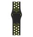 Apple Zwart/volt sportbandje van Nike (38 mm)