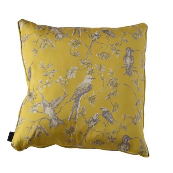 Madison sierkussen Lyon 60 x 60 cm geel