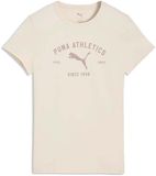 Puma Class Graphic Tee T-shirt - Sportswear - Femme - L - Beige