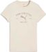 Puma Class Graphic Tee T-shirt - Sportswear - Femme - L - Beige