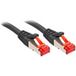LINDY 47780 RJ45 Netwerkkabel, patchkabel CAT 6 S/FTP 3.00 m Zwart Afgeschermd 1 stuk(s)