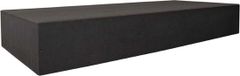 Merkloos Gardenlux Traptrede De Luxe 120 x 40 x 15 cm tuintegel Zwart per stuk