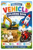 Children's Vehicle Coloring Book