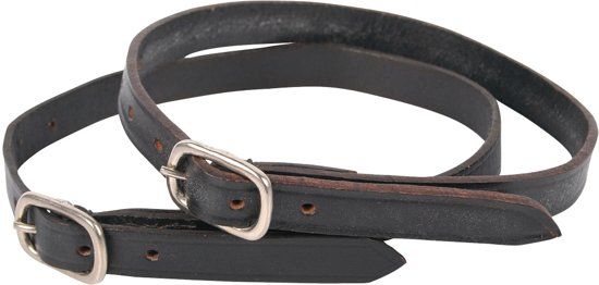 Harry's Horse Sporenriempjes - Leder - Zwart