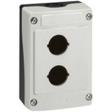 BACO LBX0200 224202 Lege behuizing 2 inbouwplaatsen (l x b x h) 107 x 74 x 47.9 mm Grijs, Zwart 1 stuk(s)