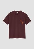 s.Oliver T-shirt donkerpaars Jongens Katoen Ronde hals Effen - maat 158/164