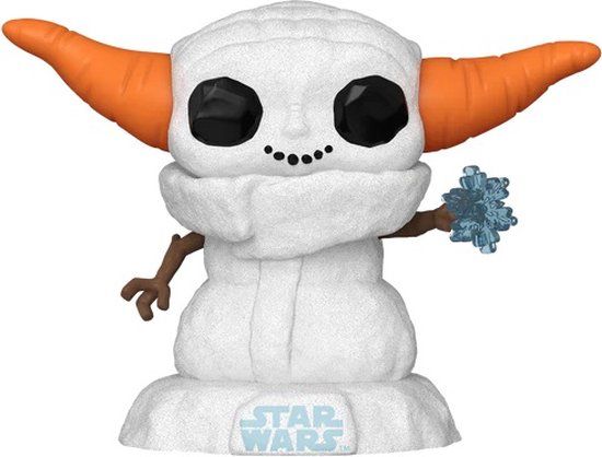 Funko Pop! Star Wars - Mandolorian - Grogu (Snowman) #748