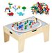 Vevor table d'activités avec 290 blocs de construction et 30 accessoires
