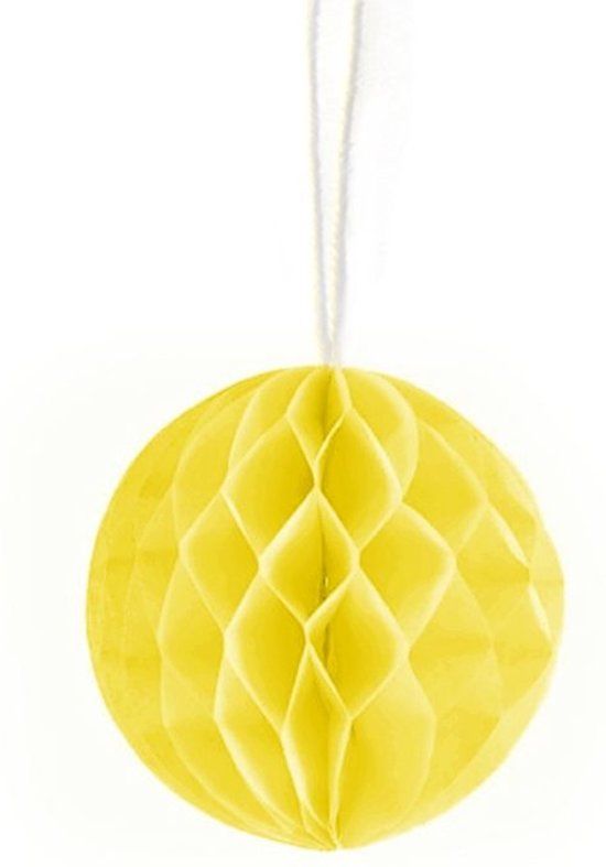 Folat Honeycomb Geel 30cm