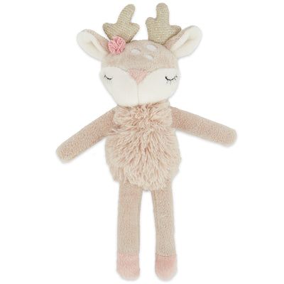 Bieco Rammelaar - 16000009 - Geel/Roze - Polyester - 22cm