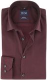 Olymp Chemise professionnelle bordeaux Coupe ajustée Coton Manches longues Hommes EU38