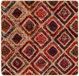 vidaXL - Tapijt - Runner - MARSA - Meerkleurig - 100 x 100 cm - Polyester en PVC