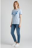 Guess W6GI11K3026 T-shirt triangle bleu (M)