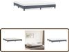 vidaXL Bedframe 180x210 cm Fluweel Donkergrijs