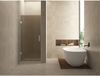 Wiesbaden Less Nisdeur - 900x2000x8mm - Nano Vintage Brons Glas - Chroom