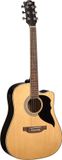 Akoestische EKO RANGER6CW Naturel Semi-akoestische Gitaar