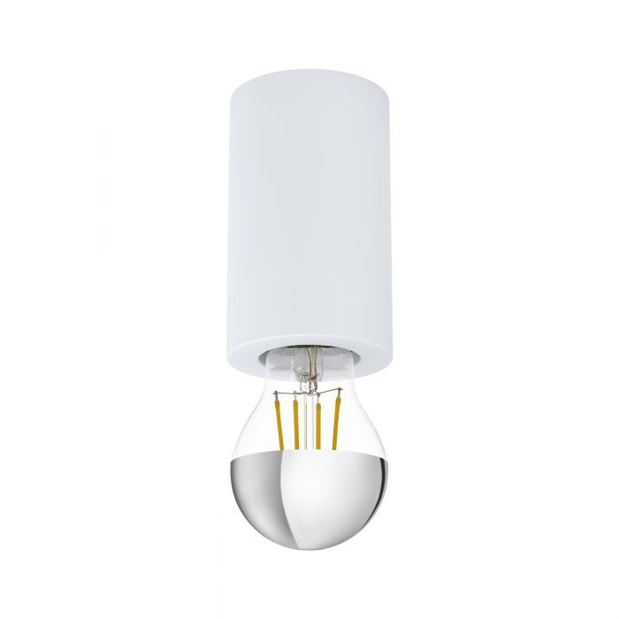 EGLO Saluzzo Plafondlamp - Wit - E27 - Staal - 11 cm - Rond