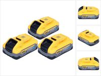 DeWalt DCBP 518 H3 Accuset 3x Powerstack Accu 18V 5.0Ah Li-Ion