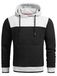Alessandro Salvarini Sweatshirt antraciet / lichtgrijs