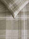 Rivièra Maison Tartan Check kussensloop - Zand - 60 x 70 cm