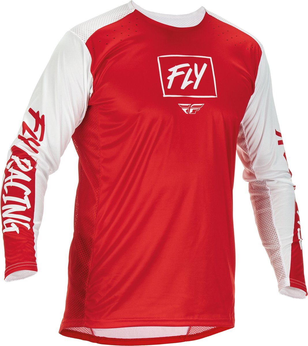 Fly Racing Lite Jersey Rood Wit M
