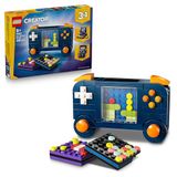 LEGO Creator 3in1 Retro Gaming Console - Transforms into an Arcade Machine or Computer w/Keyboard & Mouse - Gamer Gift Idea for 8+ Year Old Boys & Girls - 31380